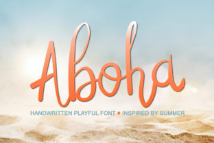 Aboha: The Script Handwritten Font for Modern Campaigns