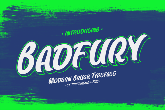Badfury: A Magical Handwritten Typeface for Editors