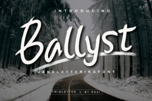 Ballist: A Casual Script Handwritten Font for Branding