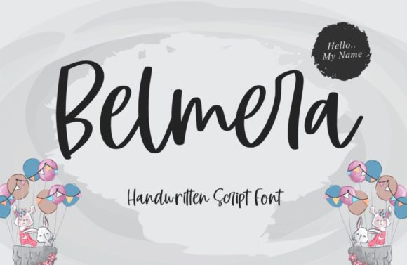 Belmera: A Flowing Script Font for Modern Branding