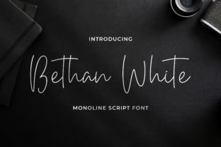 Bethan White: A Premium Script Typeface for Elegant Branding