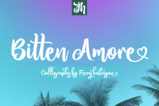 Bitten Amore: A Sweet Script Font for Branding
