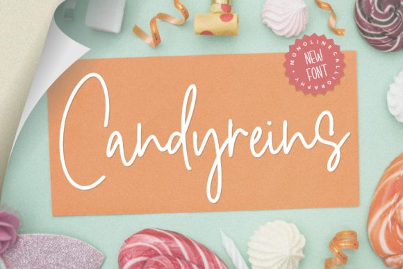 Candyreins: A Sweet Handwritten Font for Branding
