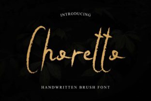 Choretto: The Authentic Handwritten Typeface for Bold Branding