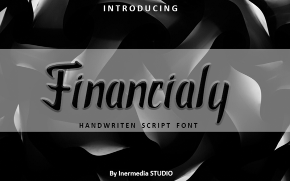 Financialy: A Clean Handwritten Font for Makers