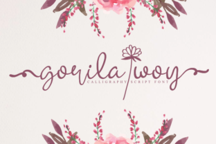 Gorila Woy: A Handwritten Typeface for Editorial Design