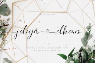 Jelia Elbern: The Modern Script Font for Social Media
