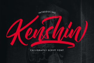 Kenshin Font: Elegant Script for Makers
