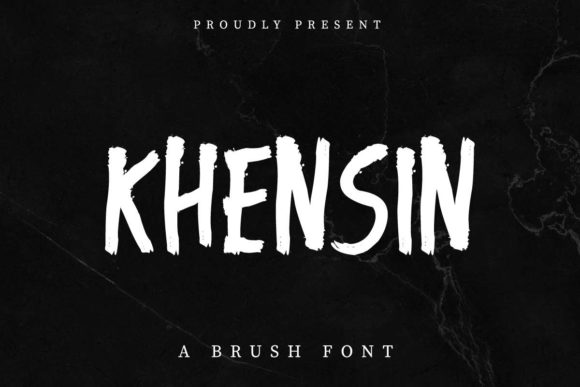 Khensin: The Bold Handwritten Font for Branding