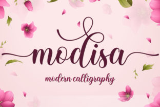 Modisa: A Handwritten Font for Elegant Branding