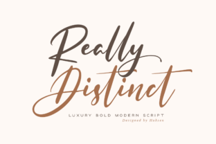 Really Distinct Font for Editorial Design