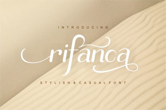 Rifanca Font: Elevate Digital Branding