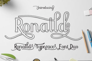 Ronalld Typeface for Elegant Web Design