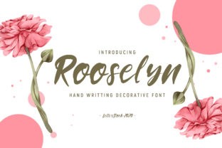 Rooselyn: A Handwritten Font for Editorial Elegance