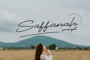 Saffanah Font: Elevate Your Brand with Script Handwritten Style