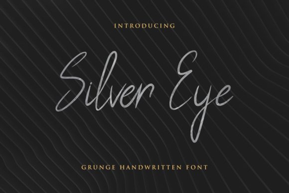 Silver Eye: A Delicate Script Font for Editorial Design