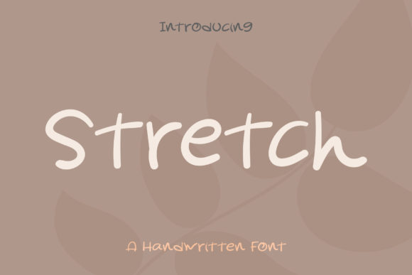 Stretch Font for Authentic Web Branding
