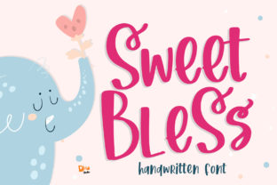 Sweet Bless: A Handwritten Font for Branding