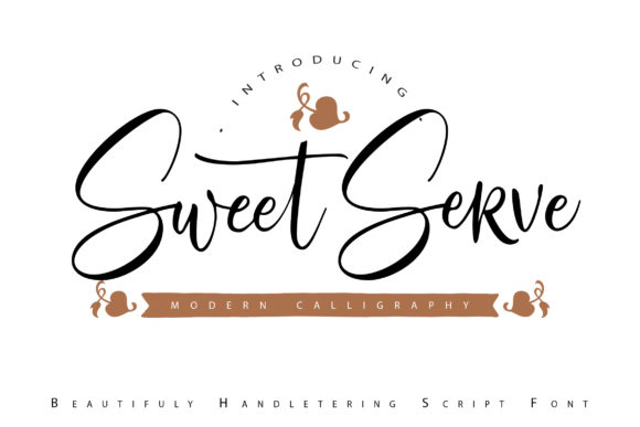 Sweet Serve Font for Modern Web Design