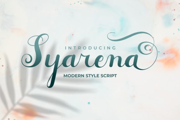 Syarena Font Review: Elegant Script for Designers