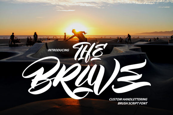 The Brave: A Handwritten Font for Elegant Branding