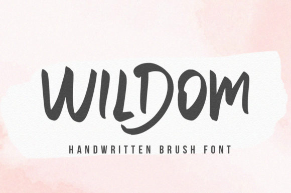 Wildom: The Perfect Script Handwritten Font for Crafters